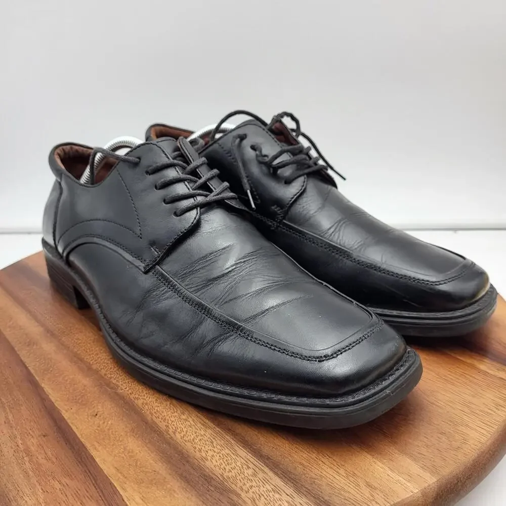 Giorgio‎ Brutini Oxford Dress Shoes Mens Size 10 M Advisor Black Leather